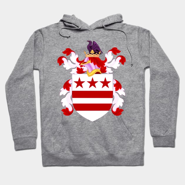 George Washington Coat of Arms Hoodie by American Revolution Podcast